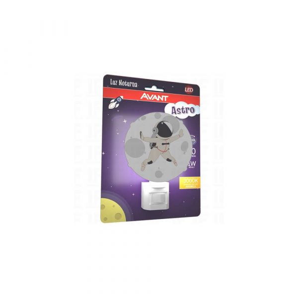 Luz Led Noturna Astronauta 1W Bivolt Avant