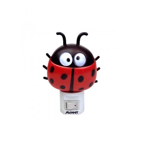 Luz Led Noturna Joaninha 1W Bivolt Avant