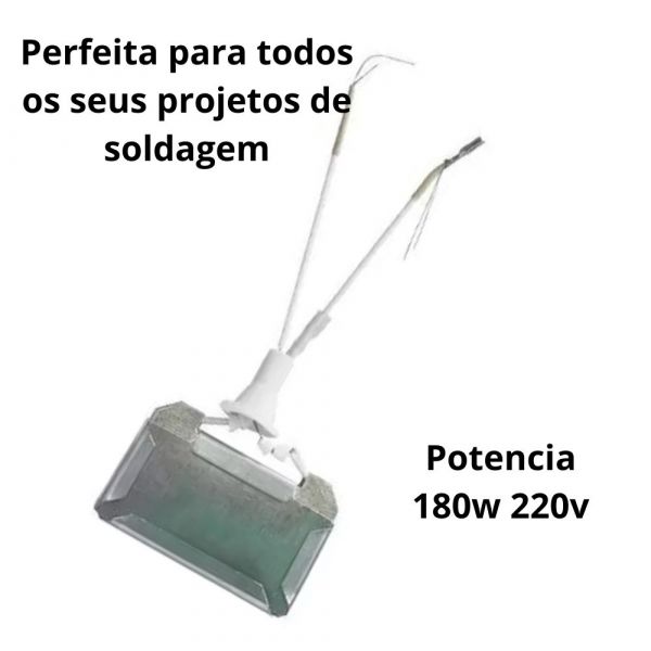 Resistência Ferro Solda 180w Machadinha Fame 4180