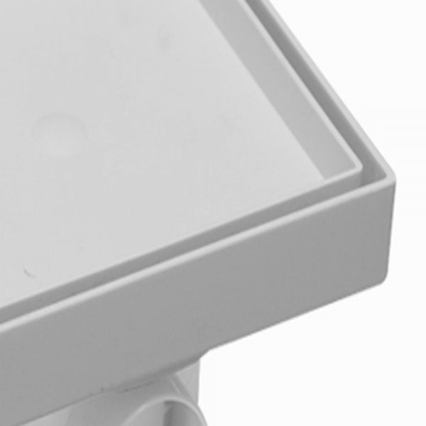 Caixa Sifonada 10X12cm Com Ralo Oculto Astra