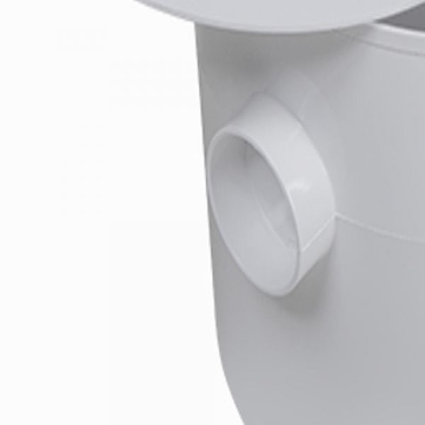 Caixa Sifonada Quadrada 25X20cm Branca Astra