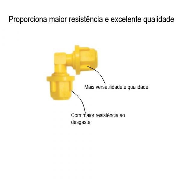Joelho De Comando 1/4X8mm Implebras