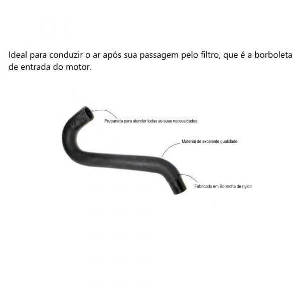 Mangueira Ar Quente Gol 1.0 AT 8/16 V Jamaica