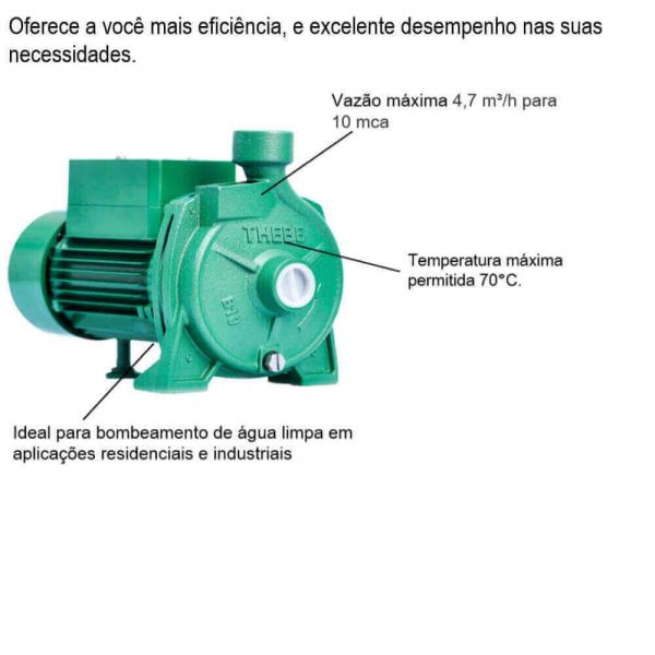 Motobomba Solar B-10 CI 560W IP44 72V Thebe