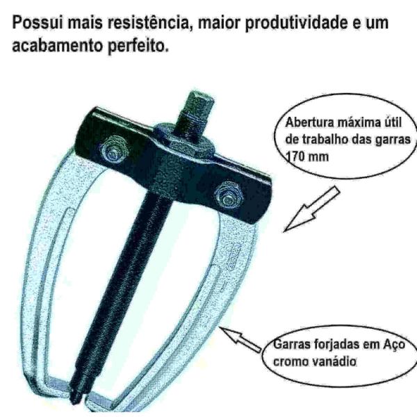 Saca Polia Com Duas Garras Gedore 8564-2