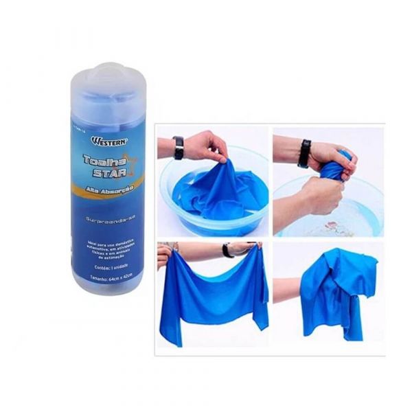 Toalha Star Alta Absorção 43X32cm Wester