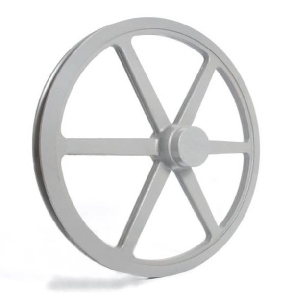 Polia em Alumínio 1 Canal B 300mm Mademil