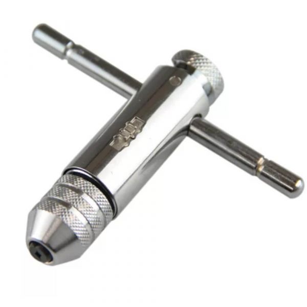 Vira Macho Tipo T Curto 1/8 com Catraca N1 3/8” Rocast