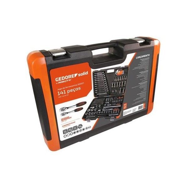 Jogo de Ferramentas de 141 Peças PC 5000T Robust