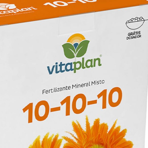 Fertilizante Adubo 10.10.10 1Kg 8000108-U Vitaplan