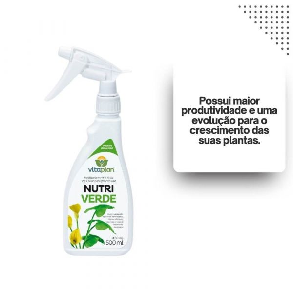 Fertilizante Foliar Nutriverde 500ml 8000710-U Vitaplan