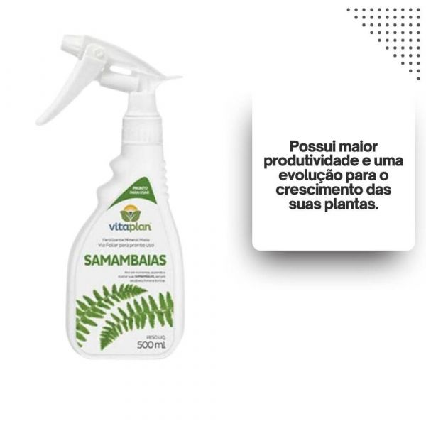 Fertilizante Foliar para Samambaias 500ml 8000714-U Vitaplan 