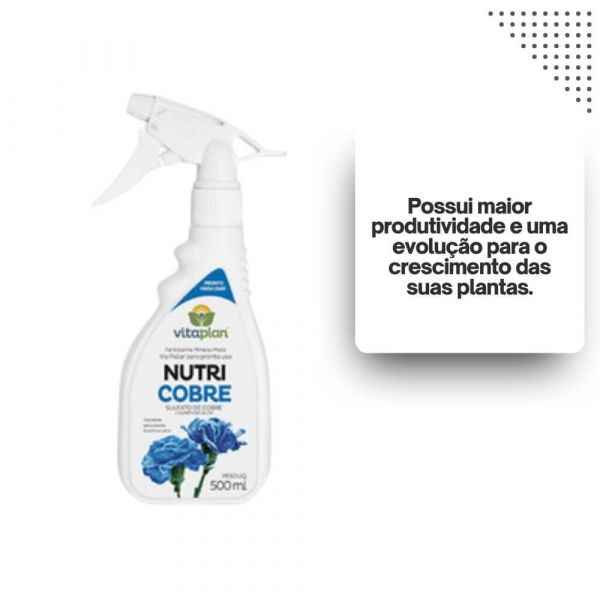 Fertilizante Nutricobre 500ml 8000718-U Vitaplan 