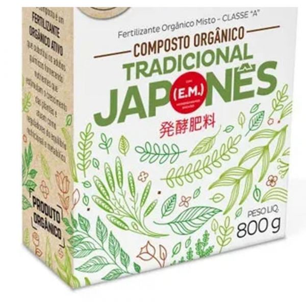 Fertilizante Orgânico Tradicional Japonês 800g 8000127-U Vitaplan