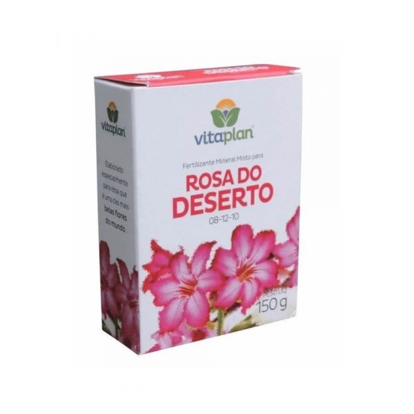 Fertilizante para Rosa do Deserto 150g 8000406-U Vitaplan 