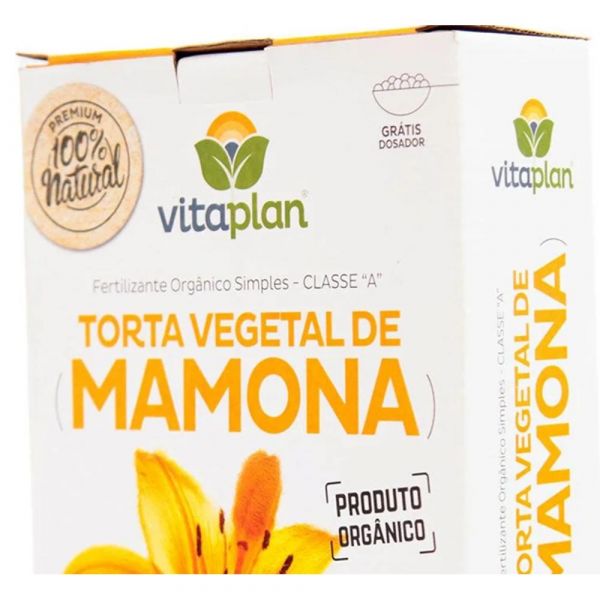 Fertilizante Torta Mamona 1Kg 8000104-U Vitaplan