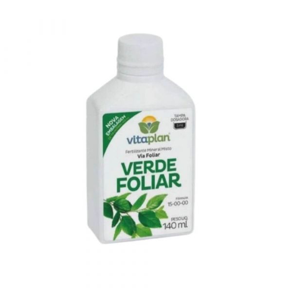 Fertilizante Verde Foliar 140ml 8000725-U Vitaplan 