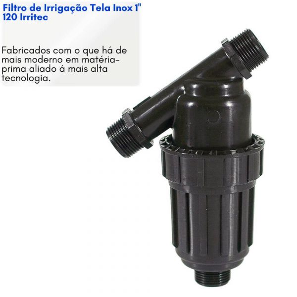 Filtro de Irrigação Tela Inox 1'' 120 Irritec
