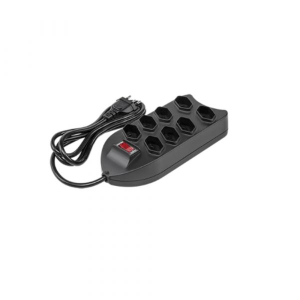 Filtro De Linha Protetor Preta 8 Tomadas Intelbras