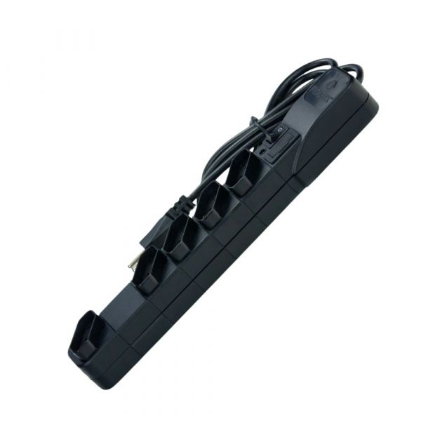 Filtro de Linha Slim 4 Tomadas + 1 Tomada Espaçada Fiolux