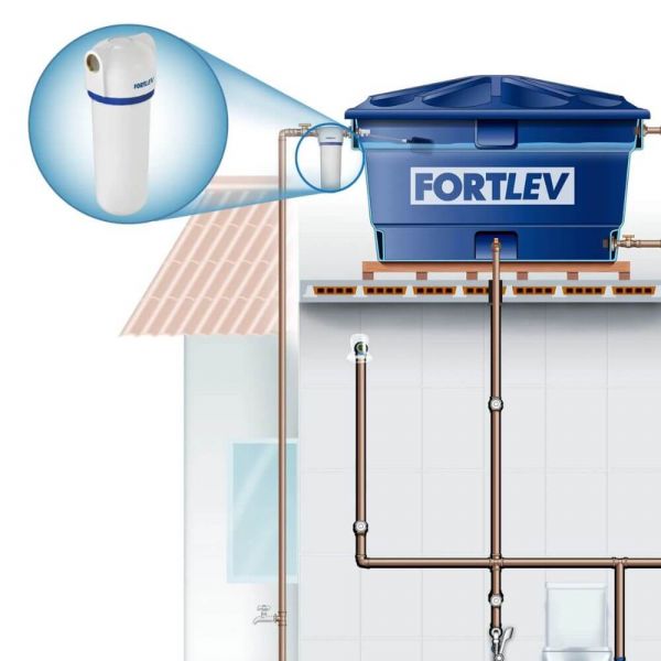 Filtro para Caixa D'Água 25 Micras Fortlev