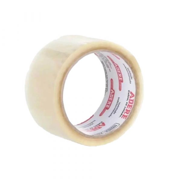 Fita Adesiva 45mm x 40 Metros Transparente Adere