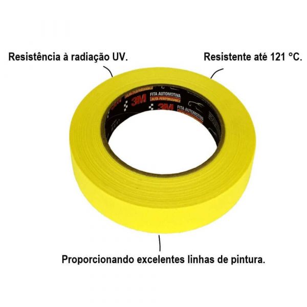 Fita Automotiva Alta Performance 48mm x 40mt 3M