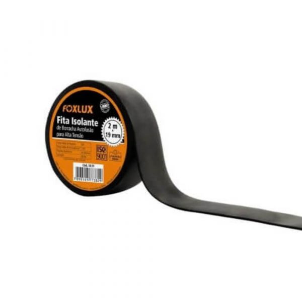 Fita Isolante Auto Fusão 19mmx2m Foxlux