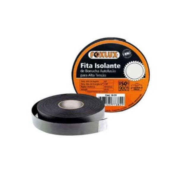 Fita Isolante Auto Fusão 19mmx2m Foxlux