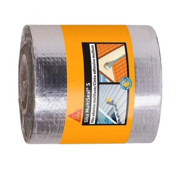 Fita Multiuso Aluminizada 15cm X 10m Sika