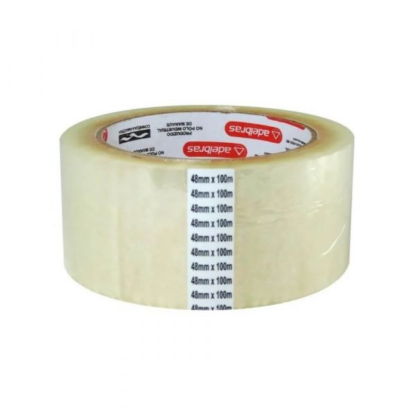 Fita Qualitape Trans 48mm x 100m Adelbras
