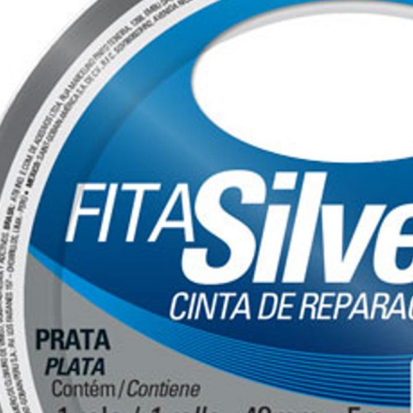 Fita Silver Prata 48mm X 5m Tekbond