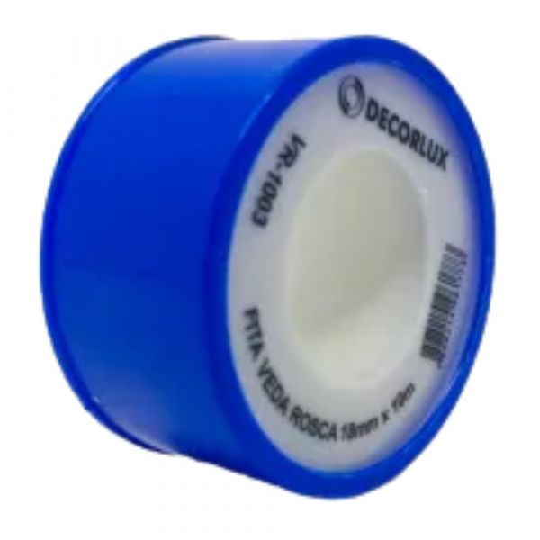 Fita Veda Rosca 18mm x 10m Decorlux