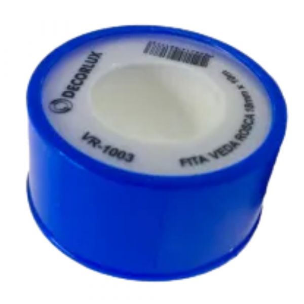 Fita Veda Rosca 18mm x 10m Decorlux