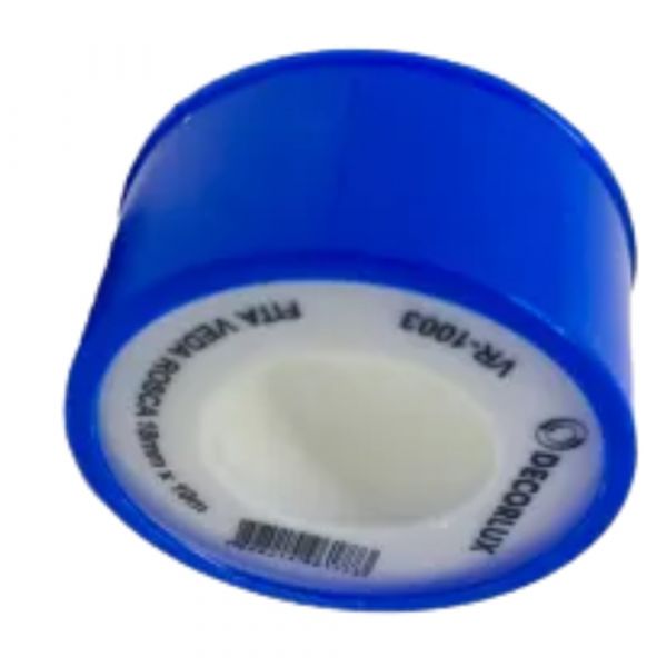Fita Veda Rosca 18mm x 10m Decorlux