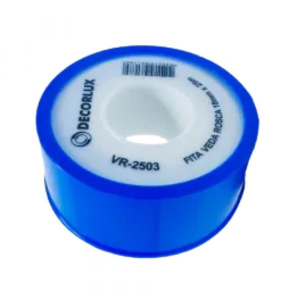 Fita Veda Rosca 18mm x 25m Decorlux