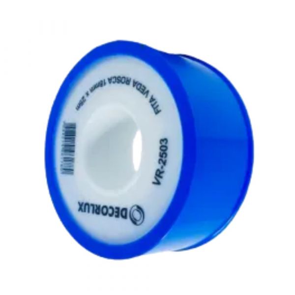 Fita Veda Rosca 18mm x 25m Decorlux
