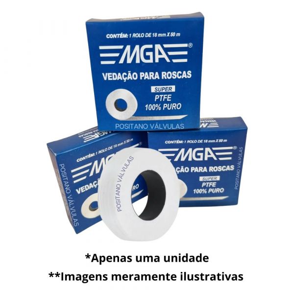 Fita Veda Rosca 18mm x 50m MGA