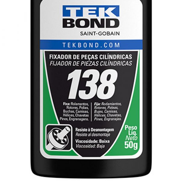 Fixa Rolamentos 138 Verde 50g TekBond