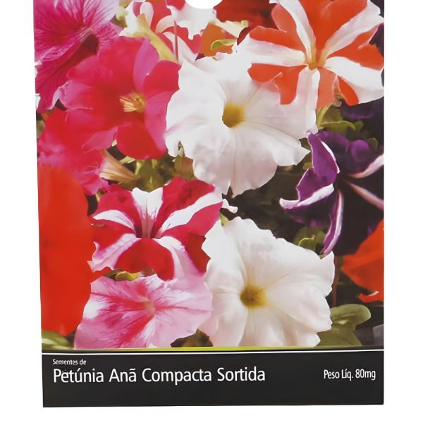 Semente de Flor de Petúnia Sortida 80Mg Feltrin