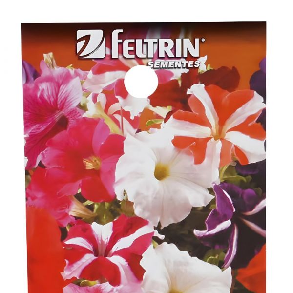 Semente de Flor de Petúnia Sortida 80Mg Feltrin