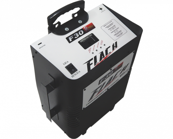 Carregador Inteligente de Bateria 10A F30 RNEW 12 / 24V Flach