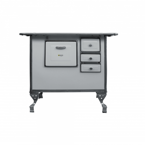 Fogão a Lenha com Gabinete Branco Maestro