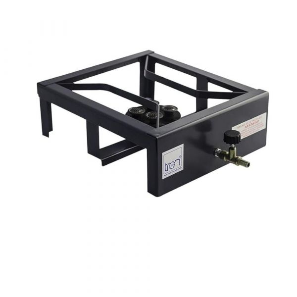 Fogão Camping 1 Boca Mangueira E Registro Tron