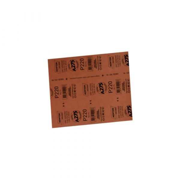 Folha De Lixa A Seco A-275 P0220 Norton