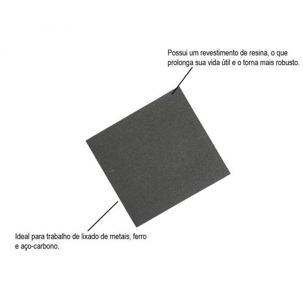 Folha de lixa Bosch Blue for Metal 230x280mm G100 25