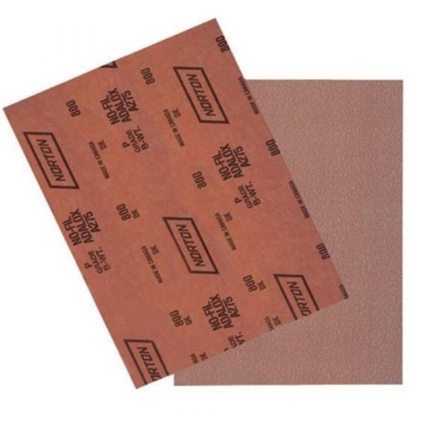 Folha de Lixa Seco A-275 P0400 Norton