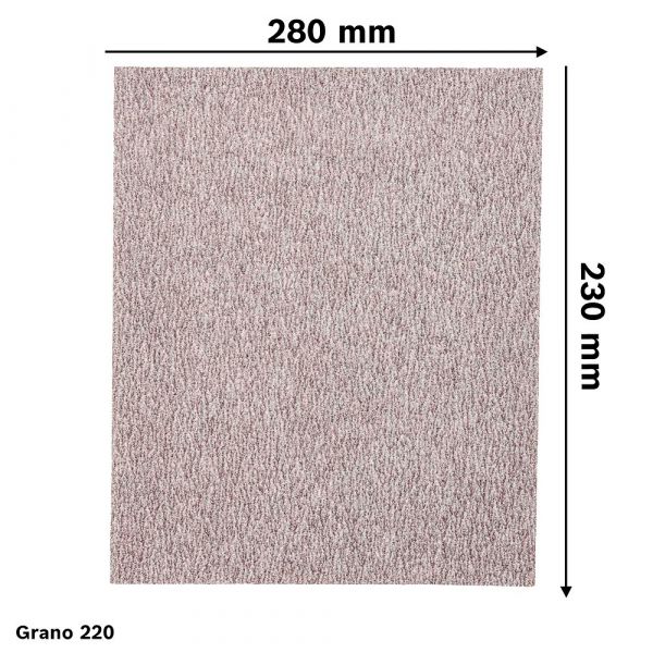 Folha de Lixa White for Paint 230x280mm G220 Bosch