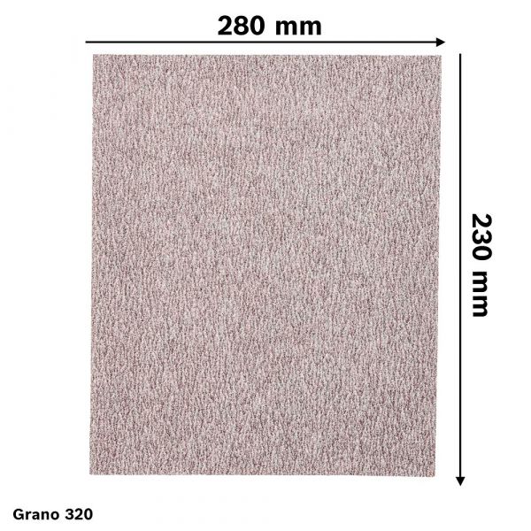 Folha de Lixa White for Paint 230x280mm G320 Bosch