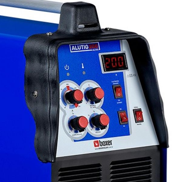 Fonte Inversora Alutig200 AC/DC Tig 200a bv Boxer 3005010